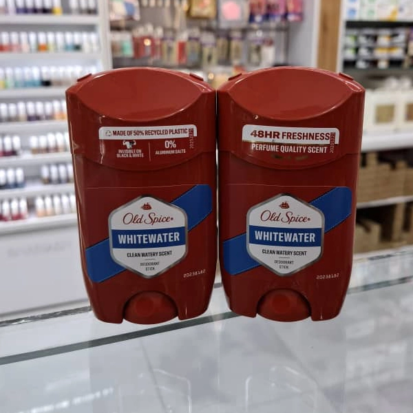 مام صابونی الد اسپایس اورجینال وایت واتر ضد تعریق 48 ساعته 50 میل | Old Spice WHITEWATER Anti-Perspirant 48H 50ml